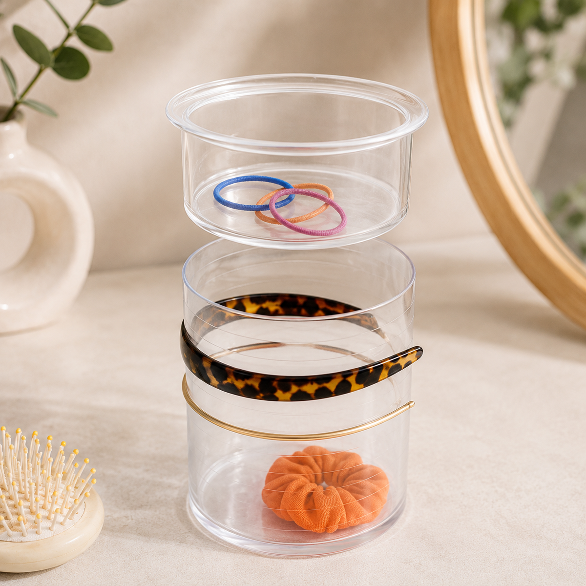 Clear Hair Accessory Organizer