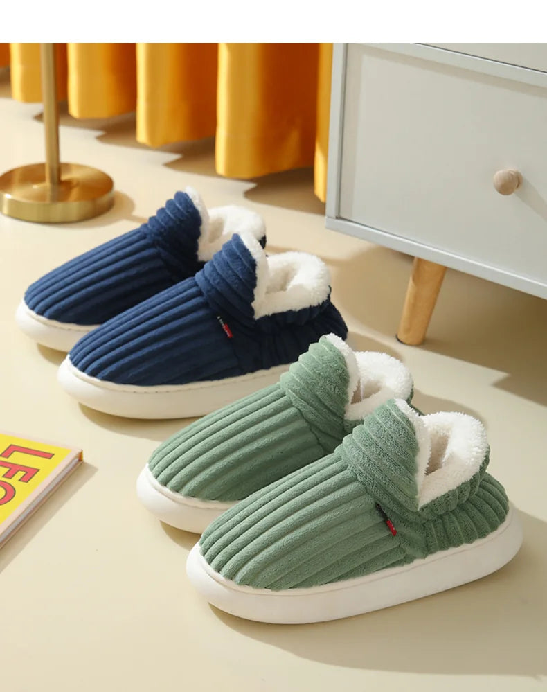 Classic Plush Indoor Winter Slippers