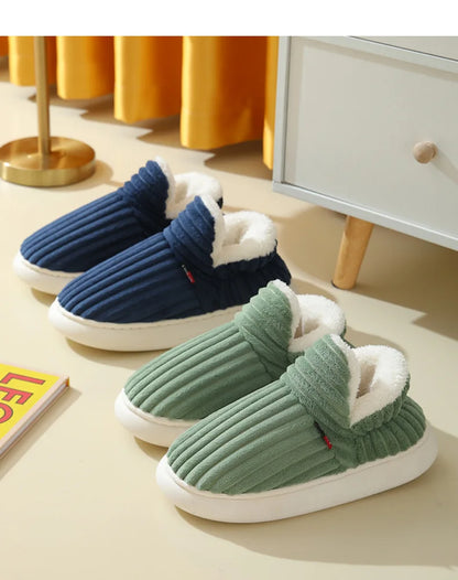 Classic Plush Indoor Winter Slippers