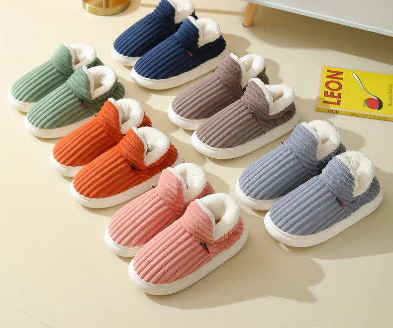 Classic Plush Indoor Winter Slippers