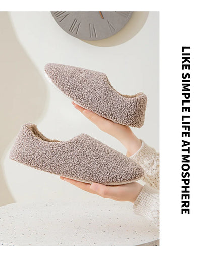 Cozy Fluffy Winter Home Slippers